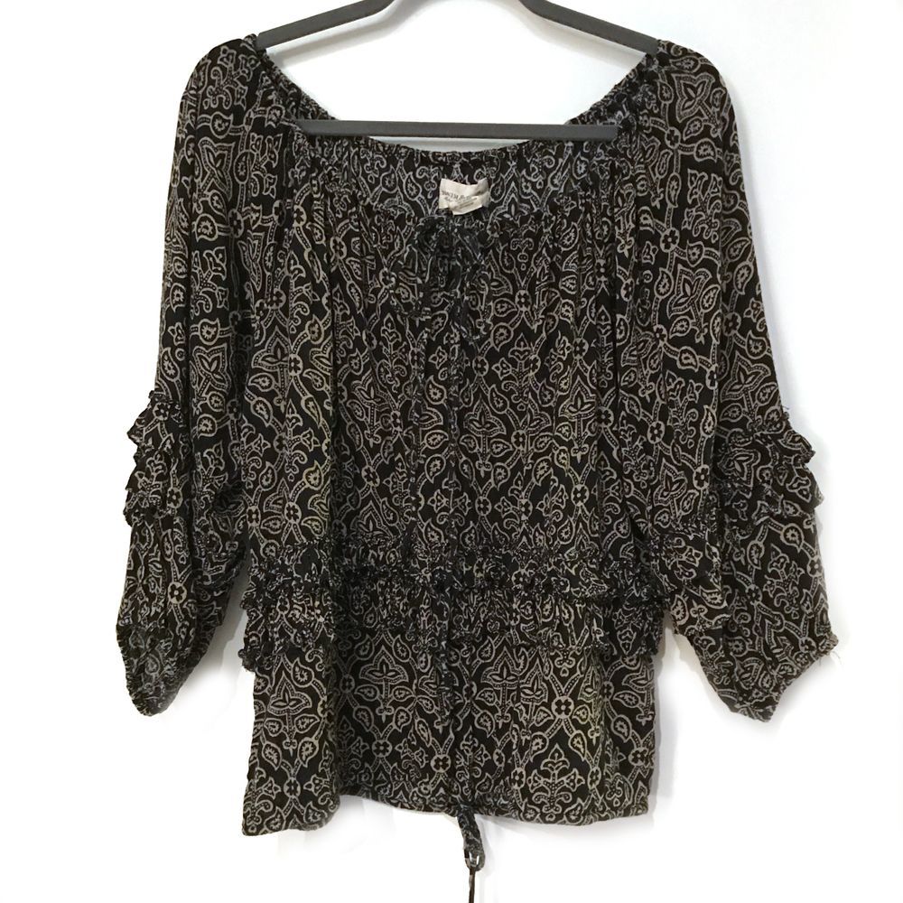 Denim & Supply Ralph Lauren Boho Off Shoulder Top